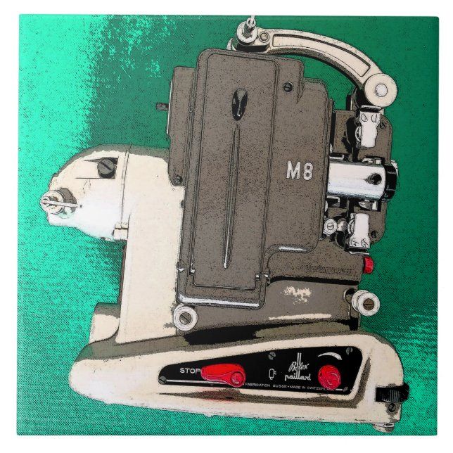 Projetor de filmes Vintage (Frente)