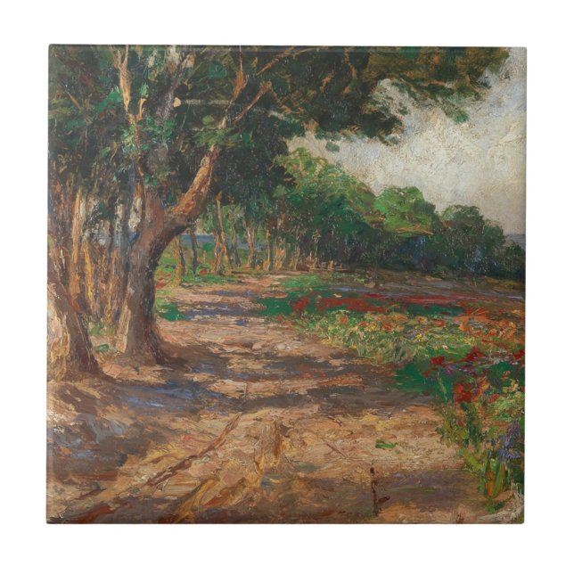 Promenade em Euxinograd com revestimento de Elm (Frente)