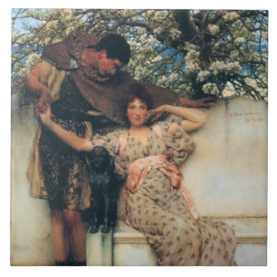 Promessa de Primavera (por Lawrence Alma-Tadema)