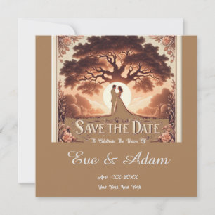 Promessa eterna do amor: um convite para casamento