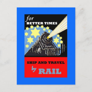 PROMO DE CARTÃO POSTAL PARA O COMBOIO FERROVIÁRI