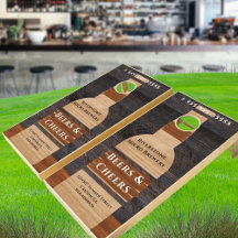Promo De Micro Cervejaria De Madeira Rústica