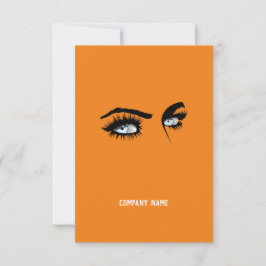 Promo do código QR corporativo laranja direto