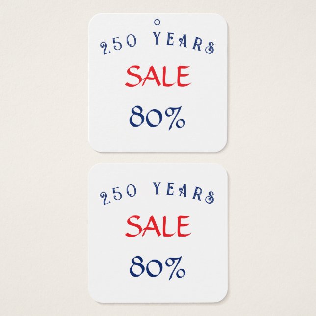 Promoção 250 anos EUA  (Frente & Verso)