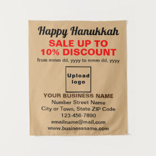 Promoção de Hanukkah Empresarial em Tapeçaria Marr