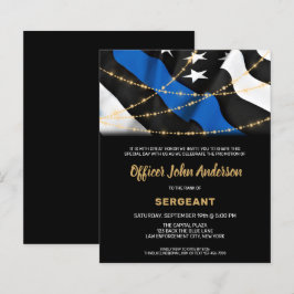 Promoção de Polícia de Orçamento Thin Blue Line Co