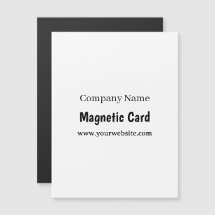 Promoção Empresarial Simples Cartão Magnético 10,8
