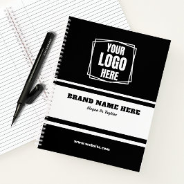 Promocional da empresa Logótipo preto e branco