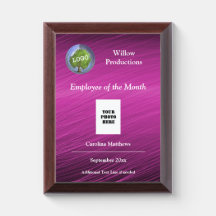 Promocional de logotipo comercial Magenta