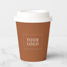 Promocional de logotipo comercial Terracotta mínim