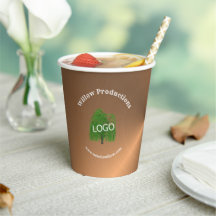 Promocional de logotipo empresarial Cobre