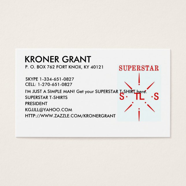 PROMOÇÕES SUPERSTAR. (Frente)