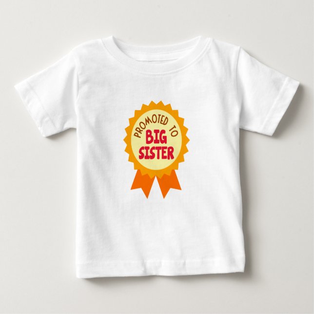 Promovida à camiseta da Big Sister Long Sleeve Gir (Frente)