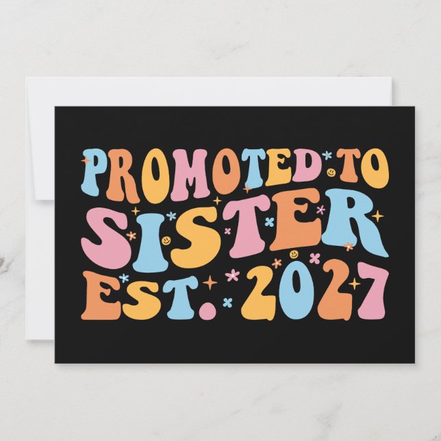 Promovida a Irmã Est 2027 Irmã Mais Velha (Frente)