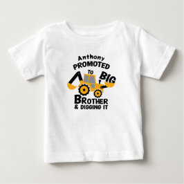 Promovido a Camiseta de Jersey Fina para Bebê do I