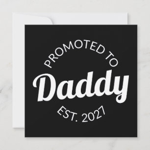 Promovido a Papai Est 2027 Novo Papai Chá de Bebê 