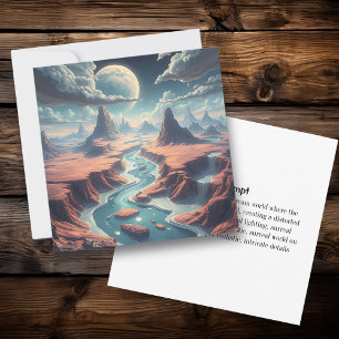 Prompt AI e Trabalho de arte   Mundo Surreal Eetan