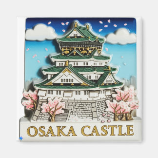 Prompt de Design de imã de geladeira (Castelo de O