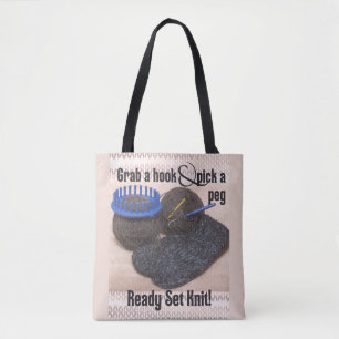 Pronto, Knit! Tote