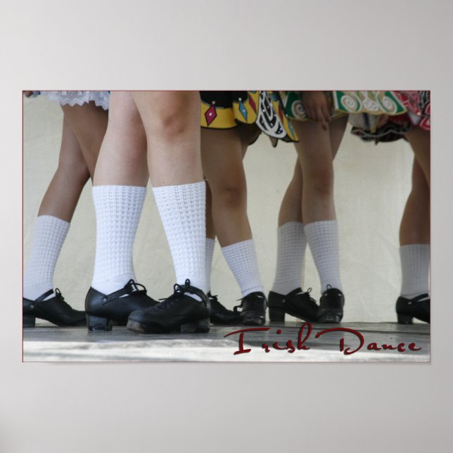 Pronto para dançar — Irish Dance Impressão (Frente)