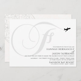 Pronto para Desligar F Convite Inicial de Casament