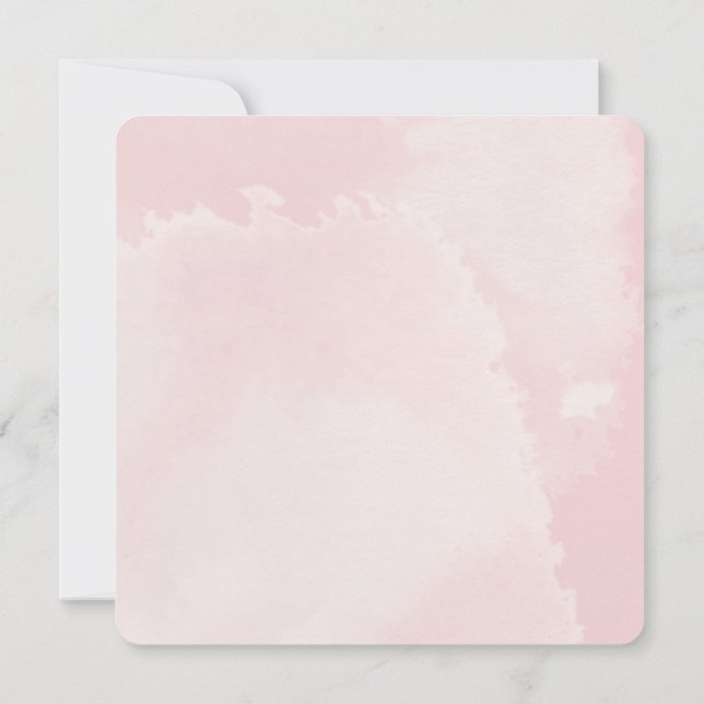 Pronto para o convite para chá de fraldas! (Verso)