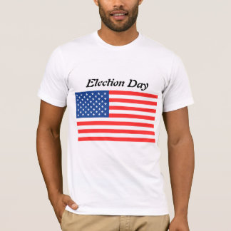 Pronto para o dia das eleições com nossa camisa pe