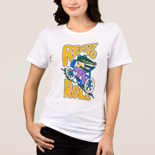 Pronto para Rolar Ciclismo Retro Engraçado