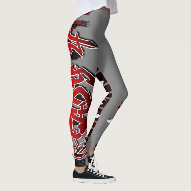 Prontos 4 Tatuagens Leggings femininas (Direita)