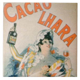 Propaganda de poster "Lhara Creme de Cacau", Digon