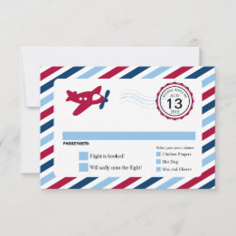 Propeller Avie Airmail Birthday RSVP