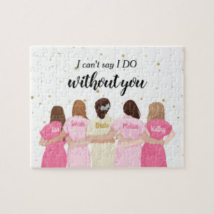 Proposta de Bridesmaid - Quebra-cabeça