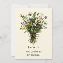 Proposta de Buquê de Flores Silvestres Caprichosas