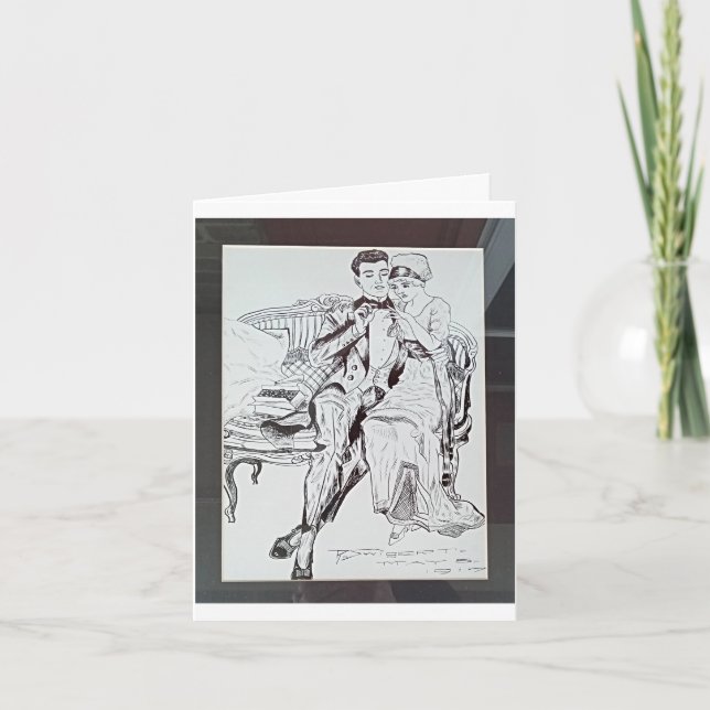 Proposta de casamento Swigert 1917 ... cartão   (Frente)