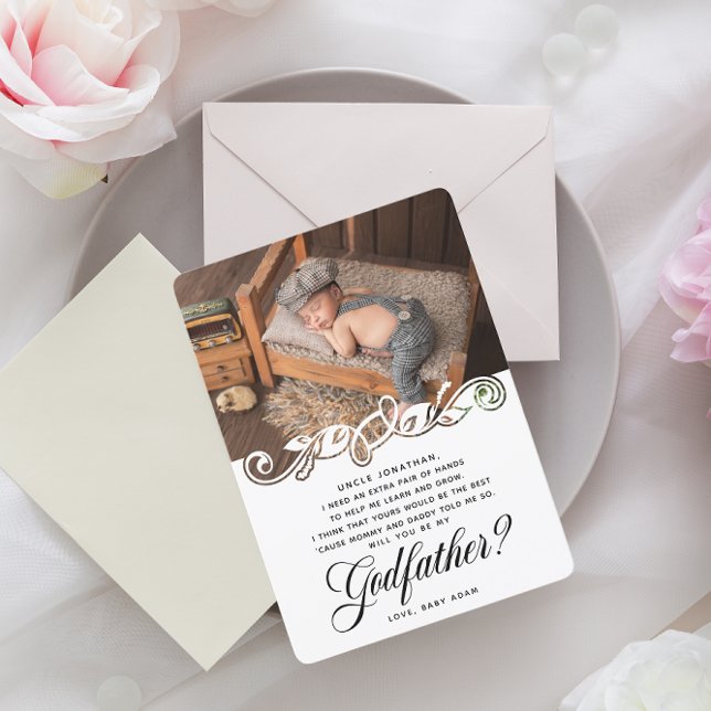 Proposta de Foto Elegante do padrinho (Criador carregado)