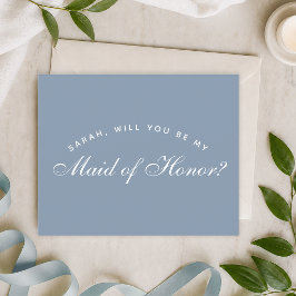 Proposta de Madrinha de casamento do Orçamento Azu