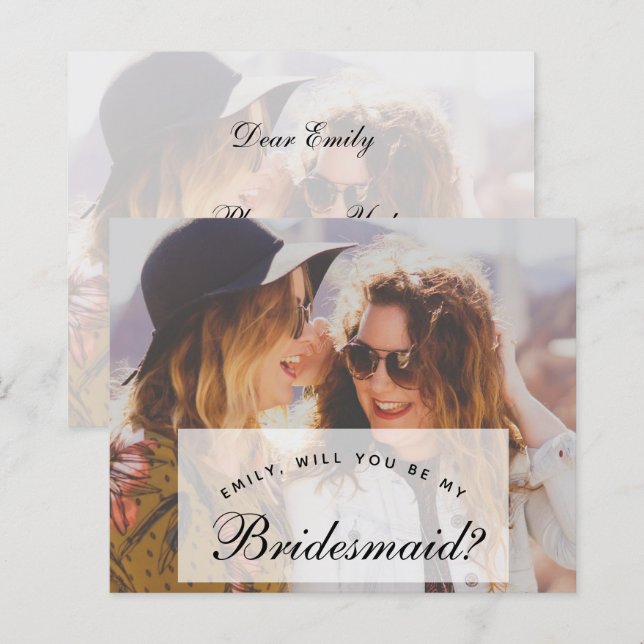 Proposta de Padrinho de Casamento com Orçamento de (Frente/Verso)