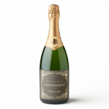 Proposta de Padrinho de Casamento Preto Dourado Vi