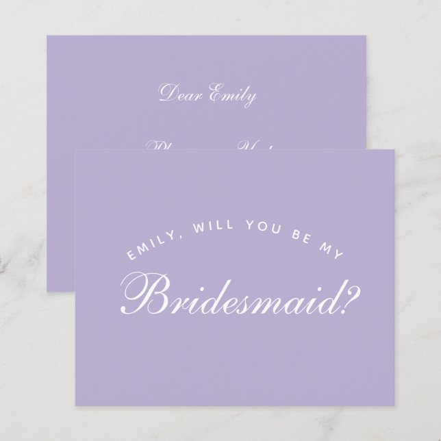 Proposta de Padrinho de Casamento Simples Orçament (Frente/Verso)