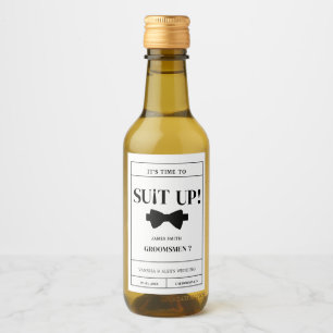 Proposta moderna de Padrinho de casamento minimali