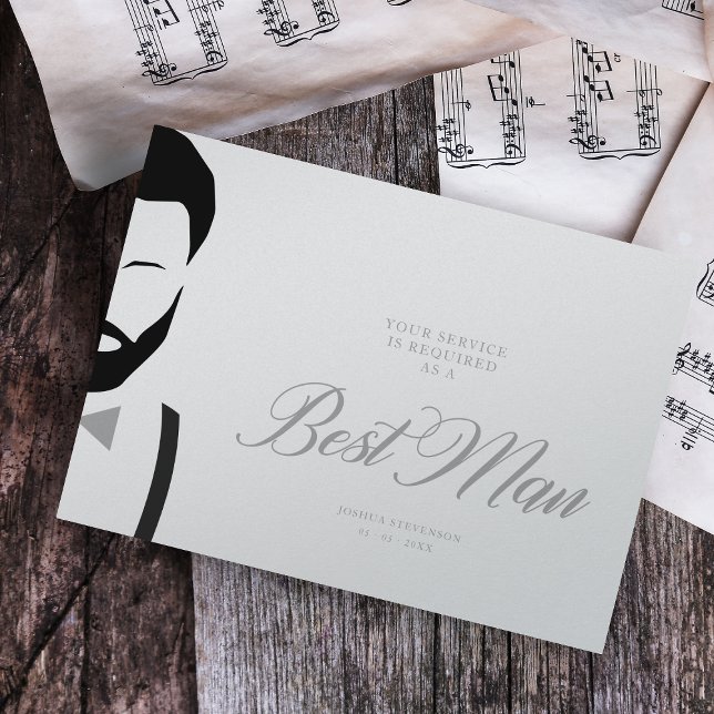 Proposta Simples De Casamento Silhouette Para O Me (Criador carregado)