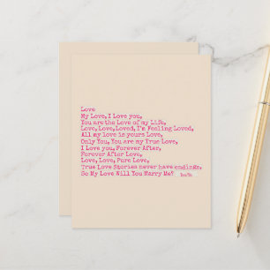 Proposta/Você Me Casado?