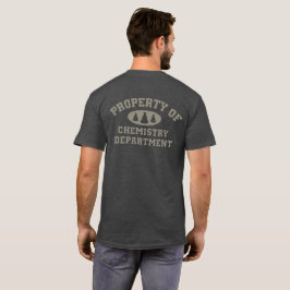 Propriedade Da Camisa Do Departamento De Química