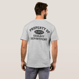 Propriedade Da Camisa Do Departamento Geológico