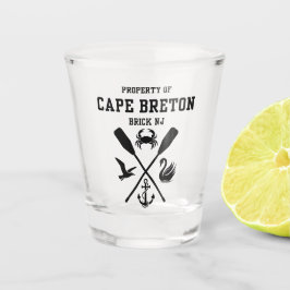 Propriedade do Copo de Shot de Cape Breton