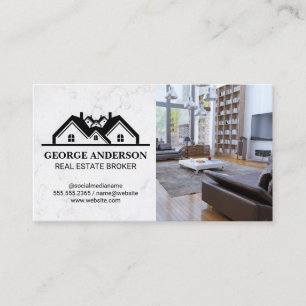 Propriedades Home Interior Cartão de visita