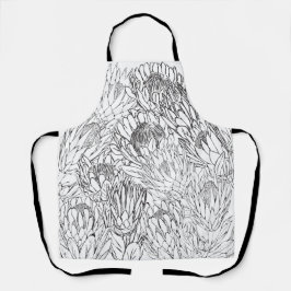 Protea Apron desenhada por Mão Negra