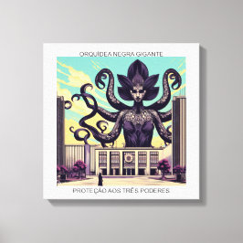 PROTEÇÃO AOS TRÊS PODERES - impressão em tela