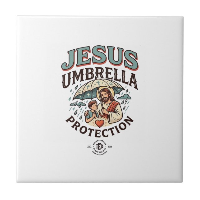 Proteção de Jesus Guarda-Chuva Proteção de Jesus G (Frente)