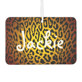 Proteção do Ar Personalizada - Dourado Leopardo